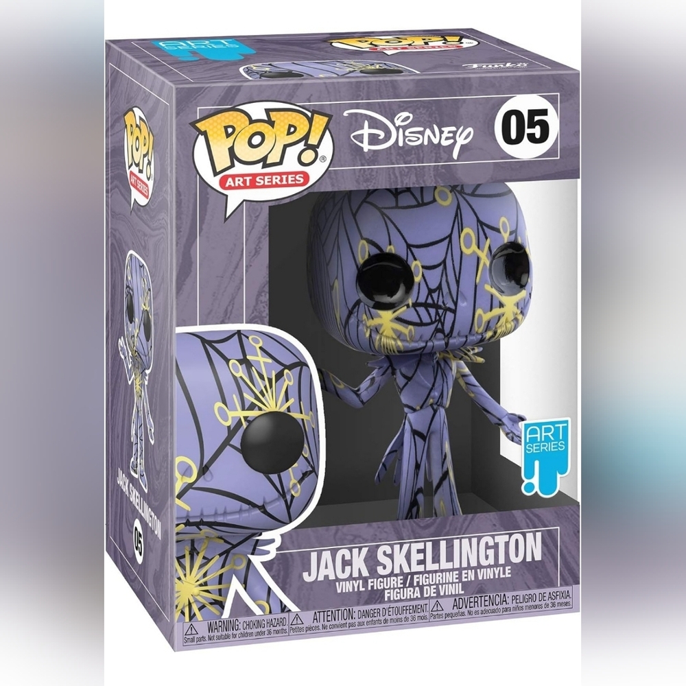 Funko POP Disney Jack Skellington Art Series Disney Nightmare Before Christmas